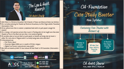 CA FOUNDATION LAW (CASE STUDY BOOSTER)  JAN 2025/JUNE 2025 B&W